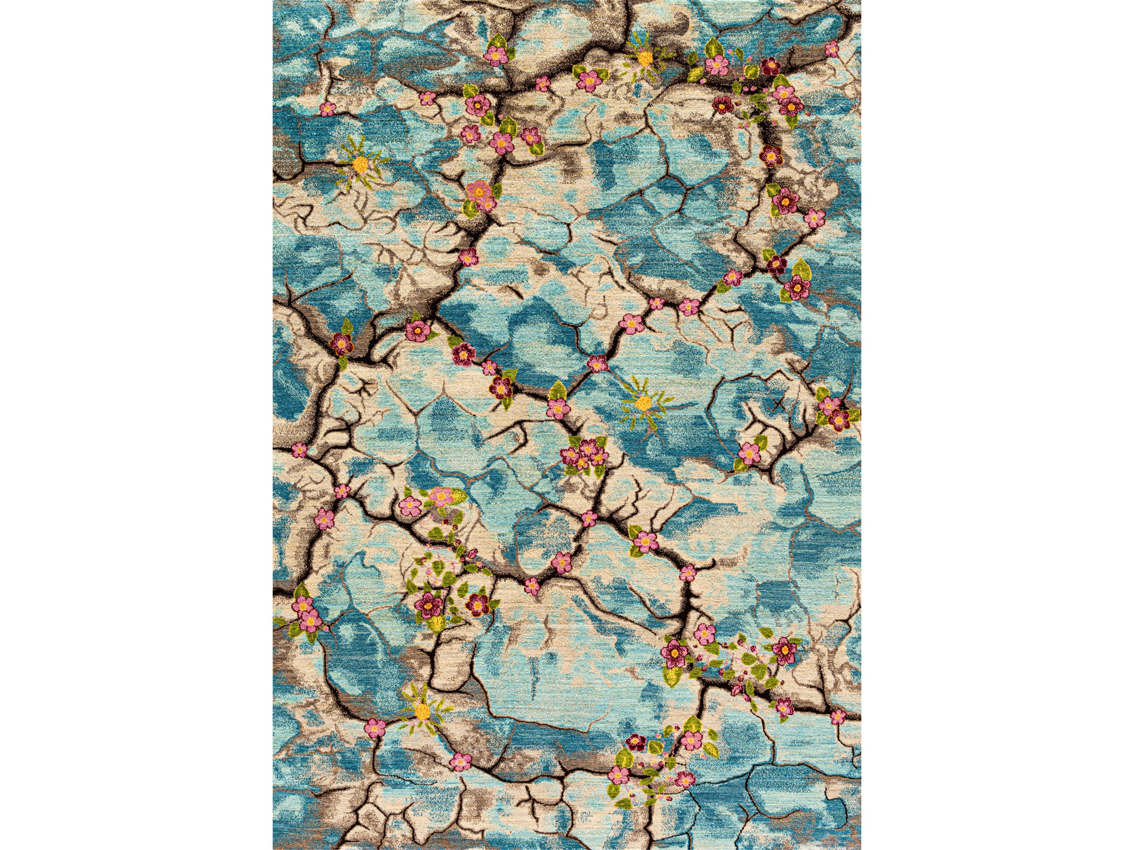 Прямоугольный шерстяной ковер Zollanvari Volcanic-Designer ARCH-00075218