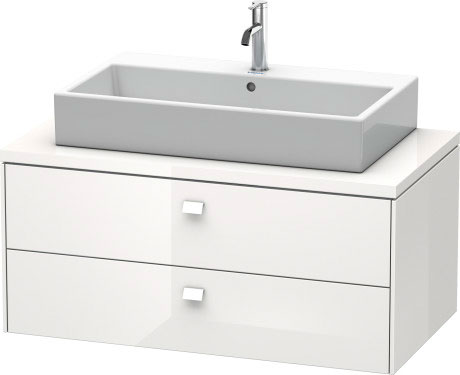 BR511904343 Тумбочка для консоли Brioso #BR5119 1020 x 550 мм Базальт матовый, декор Duravit - Вид №2