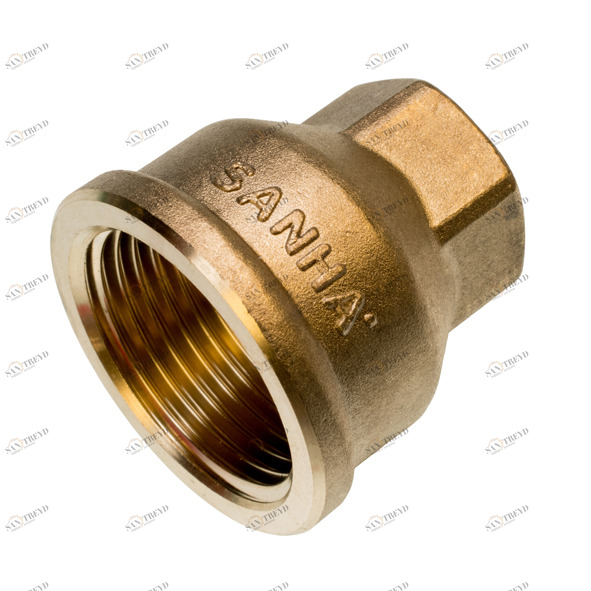 13240112 SANHA 3240 PURAFIT муфта редукционная ВР-ВР 1x1/2 мм 