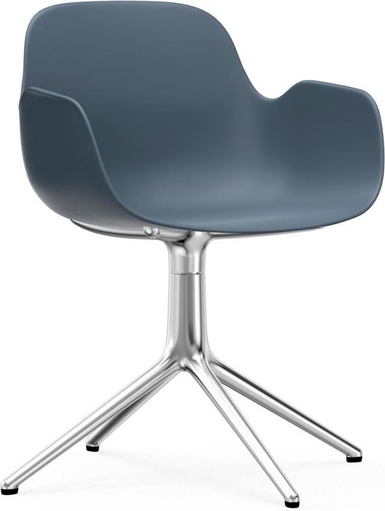 606103 Кресло Swivel 4L Alu Blue Normann Copenhagen Form