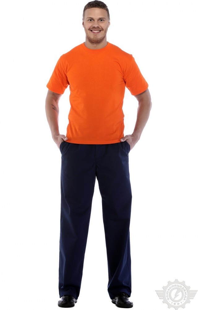 4958209 Футболка оранжевая  Одежда для официантов  размер L (48-50) Спецодежда  - Вид №8