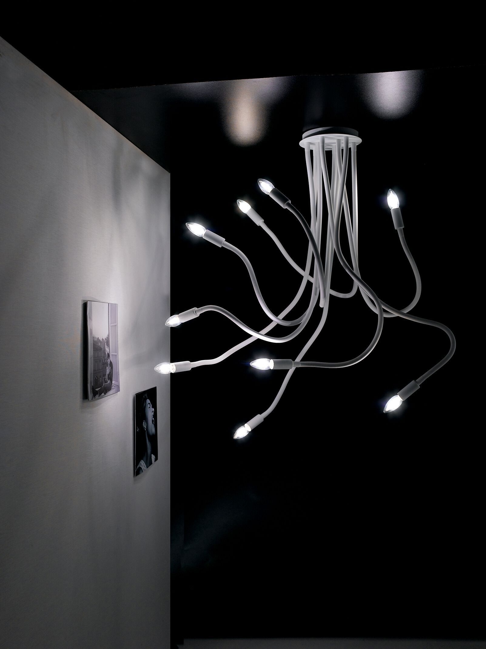 Силиконовый поворотный подвесной светильник Fan Europe Lighting дизайн окружающего света ARCH-00042091 - Вид №2