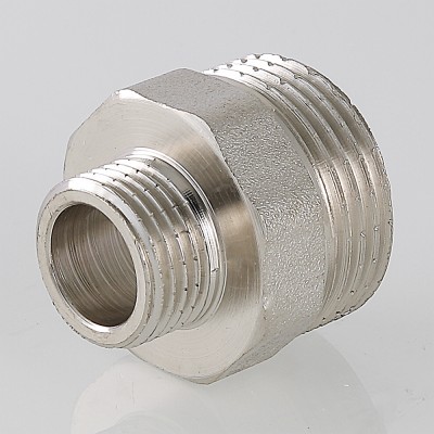 VTr.580.N.0908 Фитинг резьбовой – ниппель переходной Valtec 2" х 1 1/2"  - Вид №12