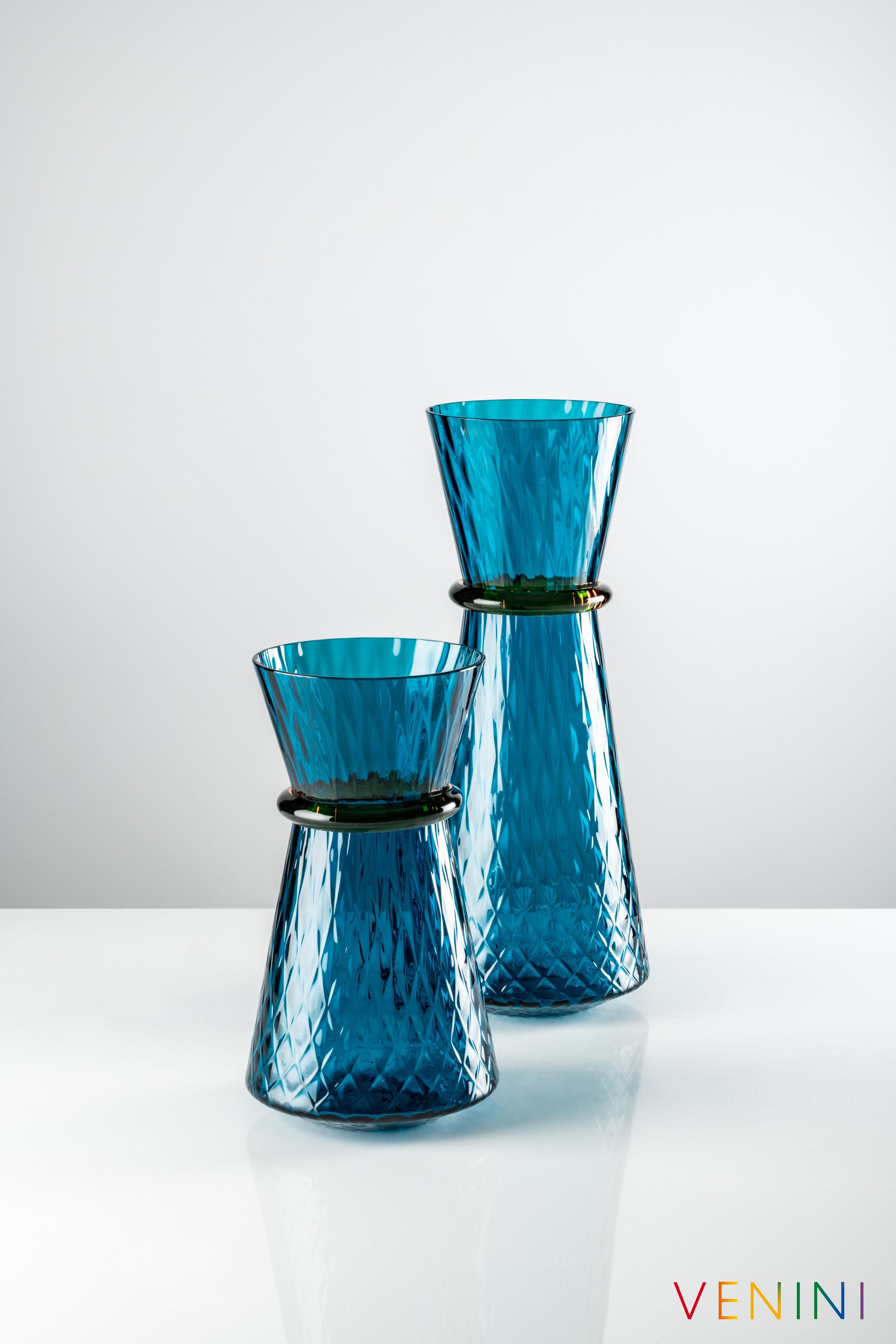 ВАЗа ручной работы из дутого стекла VENINI тиара ARCH-00140002 - Вид №14