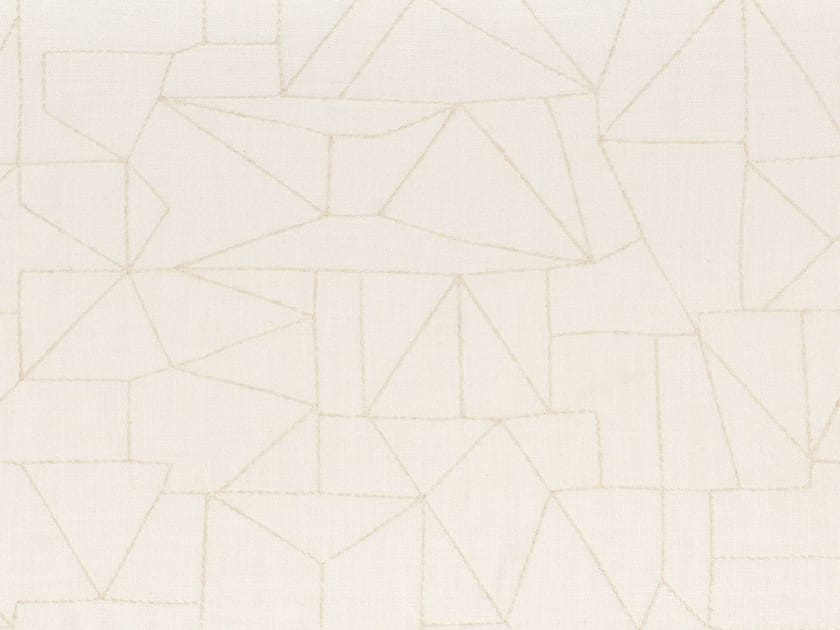 Льняная ткань с графическим рисунком Casamance сувениры ARCH-00030394