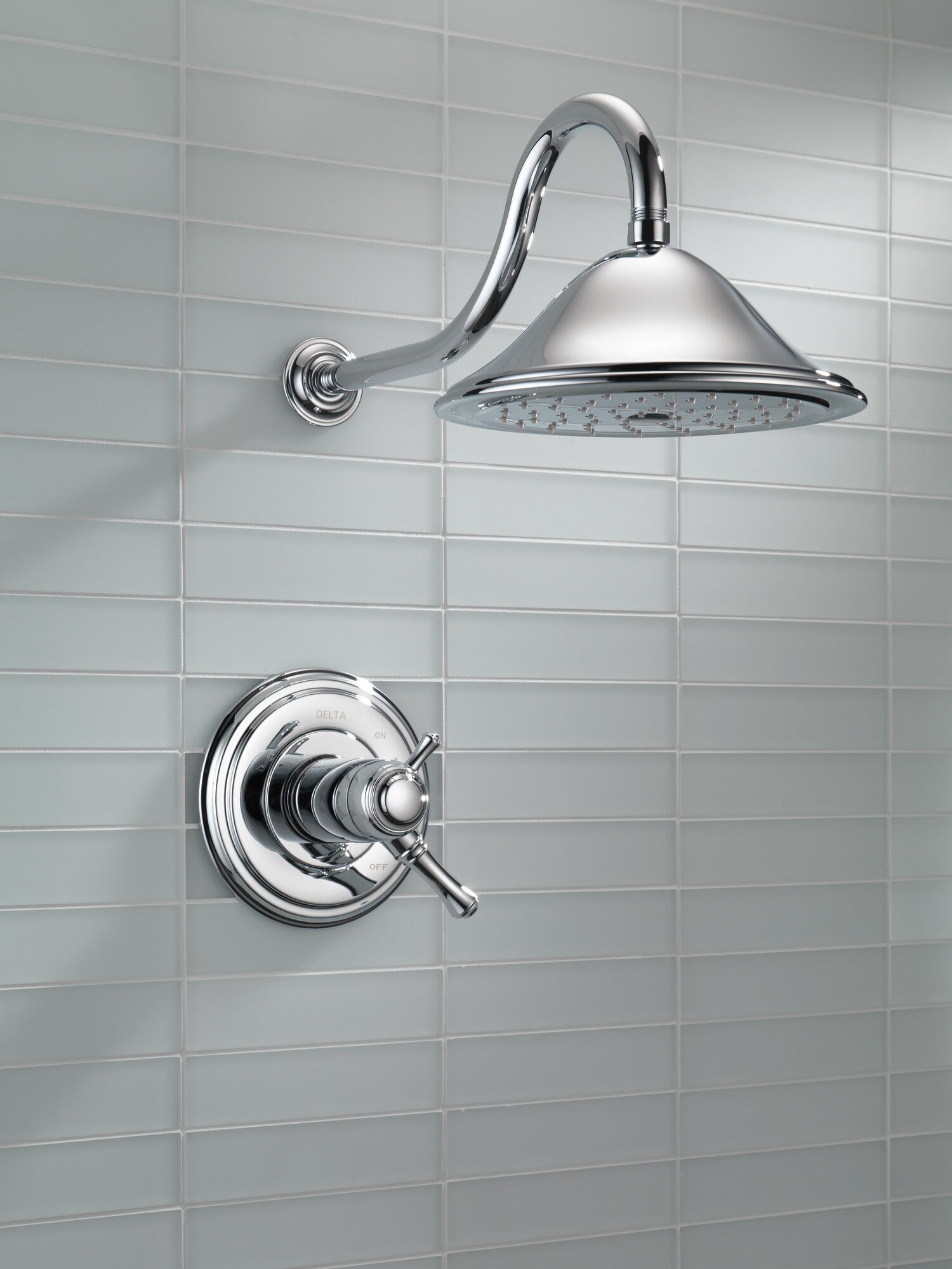 T17T297 Отделка для душа TempAssure® серии 17T Delta Faucet Cassidy Хром  - Вид №4