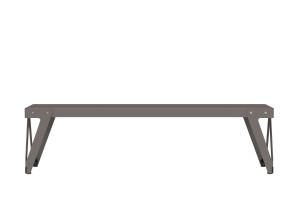 Стальная садовая скамейка с порошковым покрытием