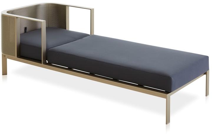 GANDIABLASCO Садовая кушетка с креслом и подлокотниками Solanas sun-id-1376878 - Вид №3