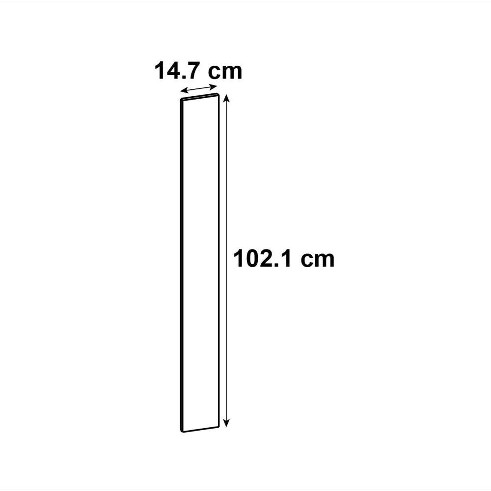 Фасад для кухонного шкафа Петергоф 14.7x102.1 см Delinia ID МДФ цвет бежевый 82010582 STLM-2129823 - Вид №4
