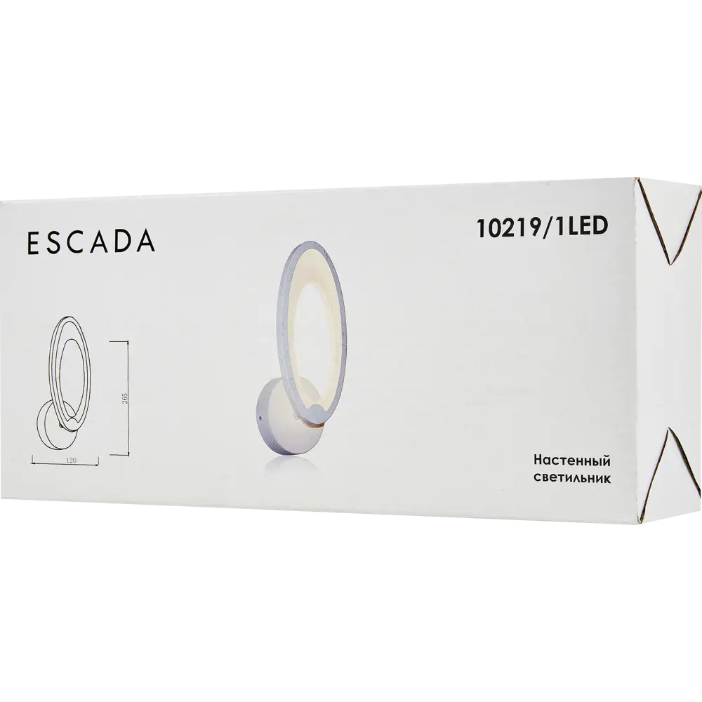 Бра светодиодное Escada 10219/1, нейтральный белый свет, цвет белый 82771245 STLM-2037578  - Вид №5