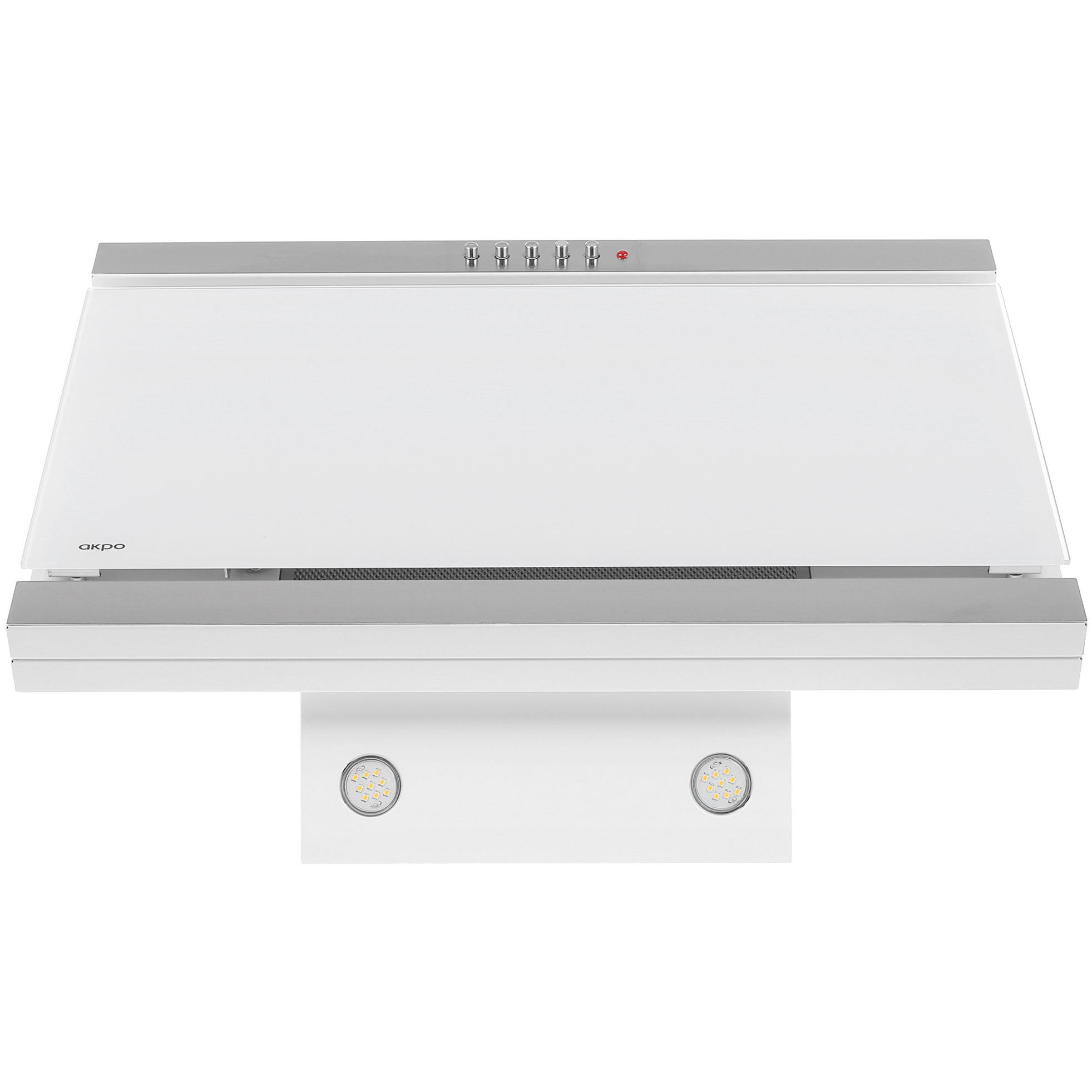 1147053 Вытяжка наклонная Akpo WK-4 Kastos eco белый/серебристый STDN-0005248 - Вид №4