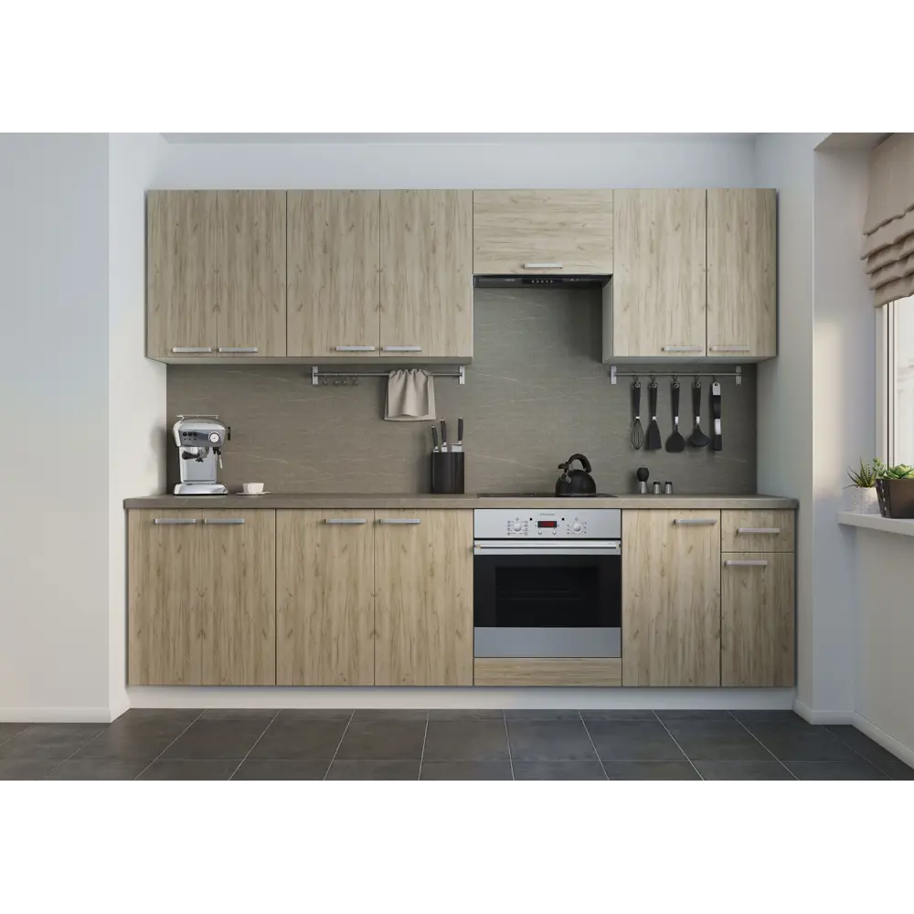 Кухонный шкаф Santreyd Дейма с полкой для практичного хранения 87234015 Дейма темная STLM-0870381 - Вид №6