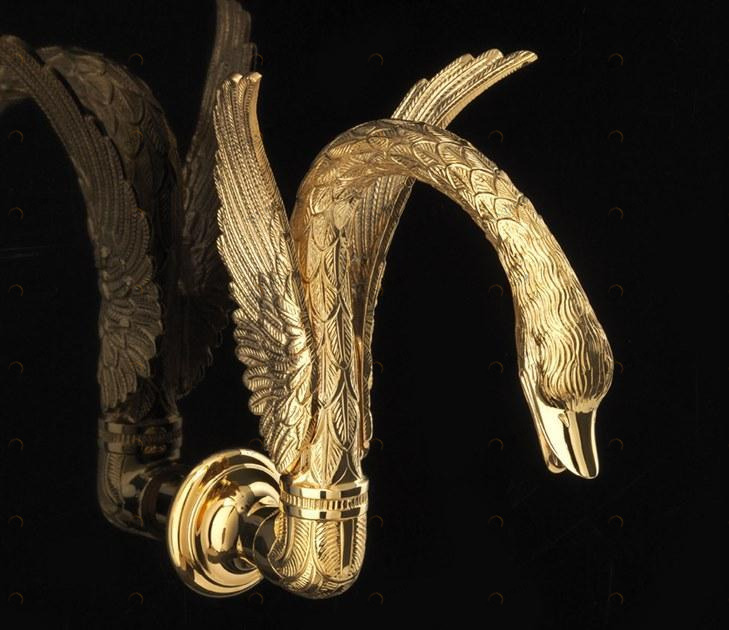 Devon&Devon Стенной излив Swan Exc-sw111