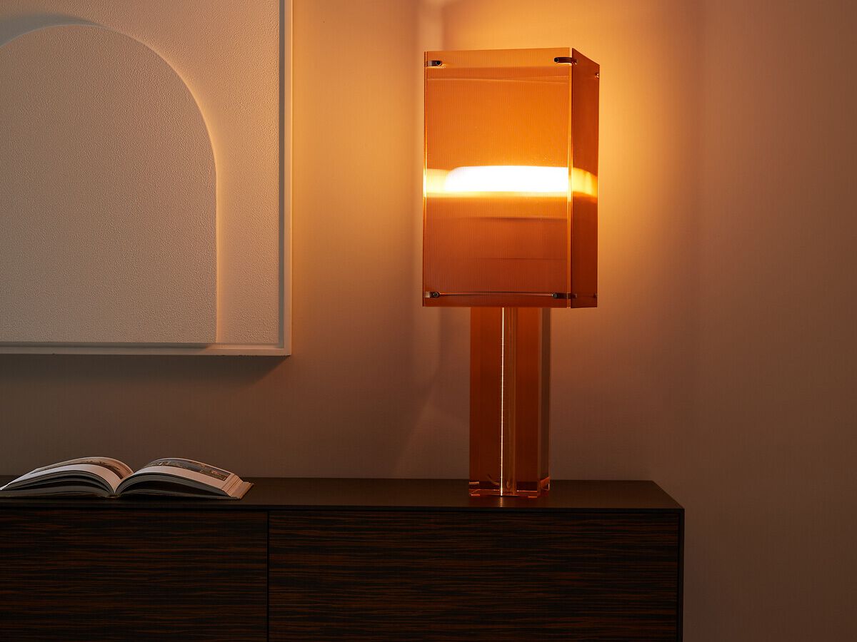 Акриловая светодиодная настольная лампа AMPM AKRILONA ARCH-00059106 - Вид №1