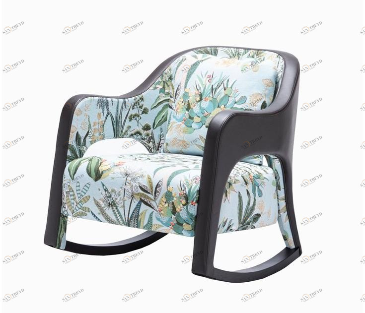 HUGUES CHEVALIER Кресло-качалка с подлокотниками Saint-germain sun-id-1453622