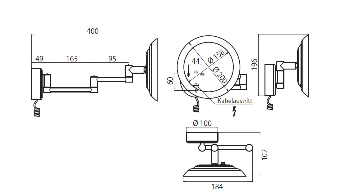 Зеркало / EMCOSPIEGEL Emco Bad sun-id-374477 - Вид №2