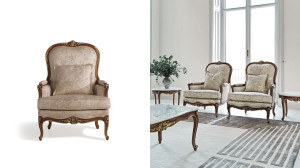 Кресло в стиле Людовика XV