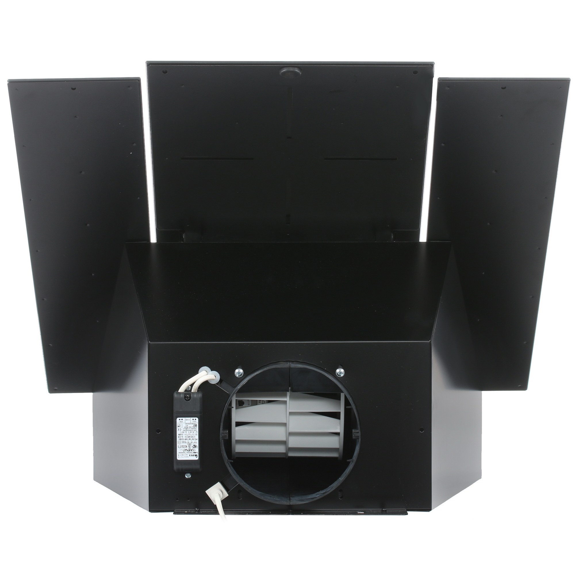 1349144 Вытяжка наклонная Gefest ВО 3603 К43 черный/серый STDN-0097172 - Вид №4