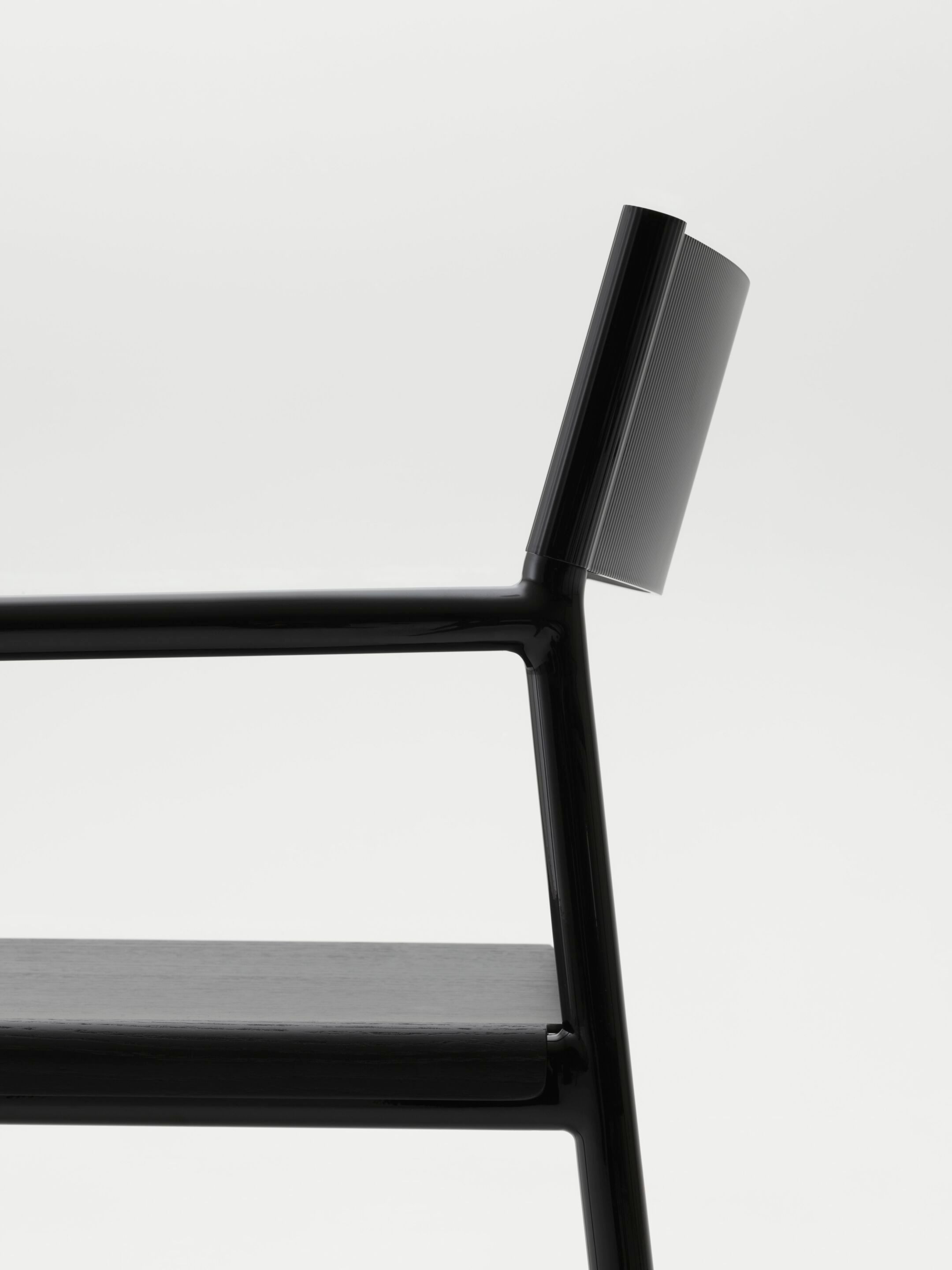 Алюминиевый стул с подлокотниками с деревянным сиденьем Kettal Passage ARCH-00035744 - Вид №4