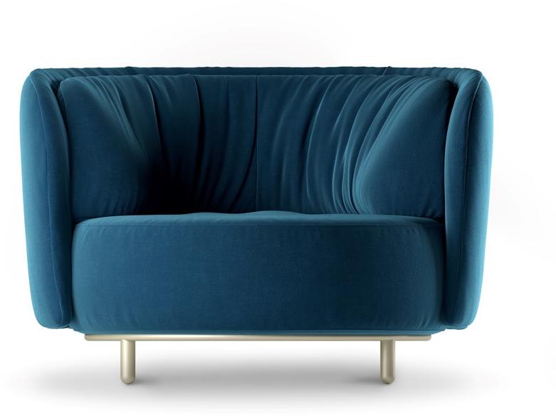 Natuzzi Кресло с подлокотниками Deep sun-id-1451249 - Вид №1