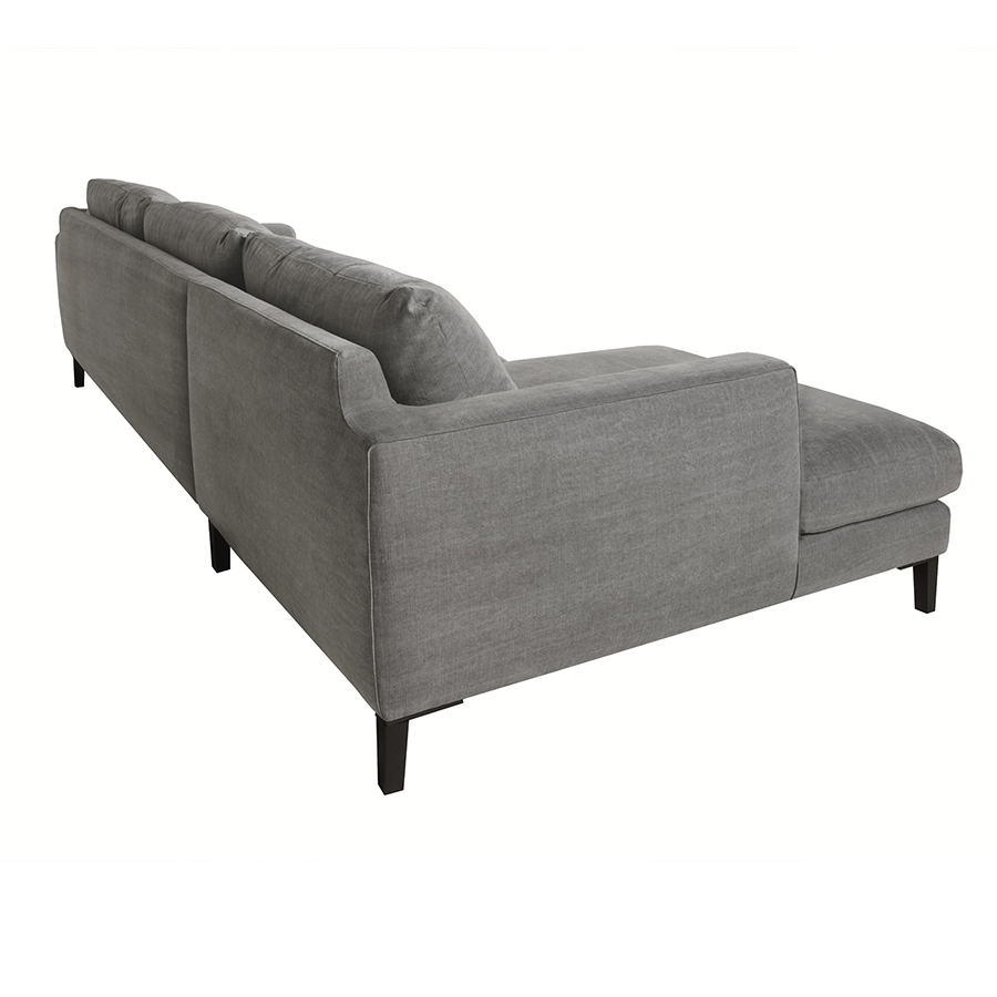 Диван угловой Malin, левосторонний, серый Sits S1396 - Вид №6