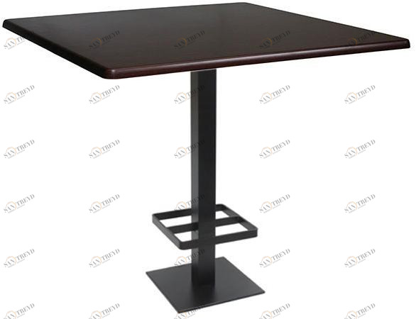 Vela Arredamenti Высокий квадратный стол из чугуна Spritz sun-id-1482768