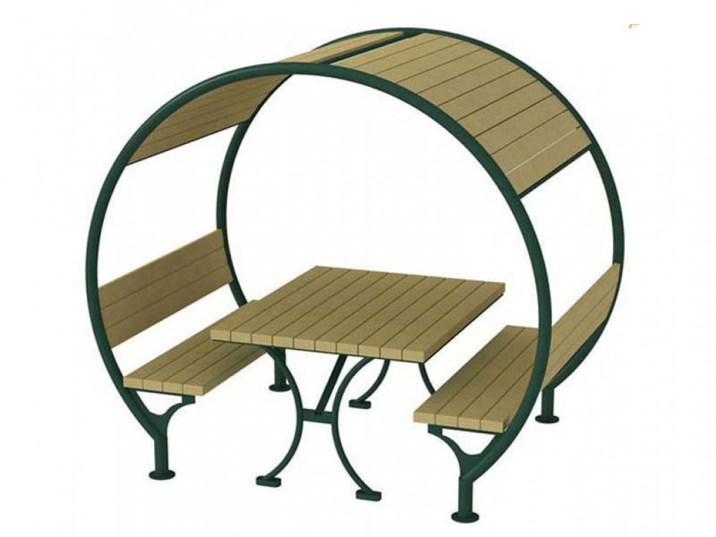 14396 СИНТИ Glow 01, беседка парковая LAB.Space  - Вид №1