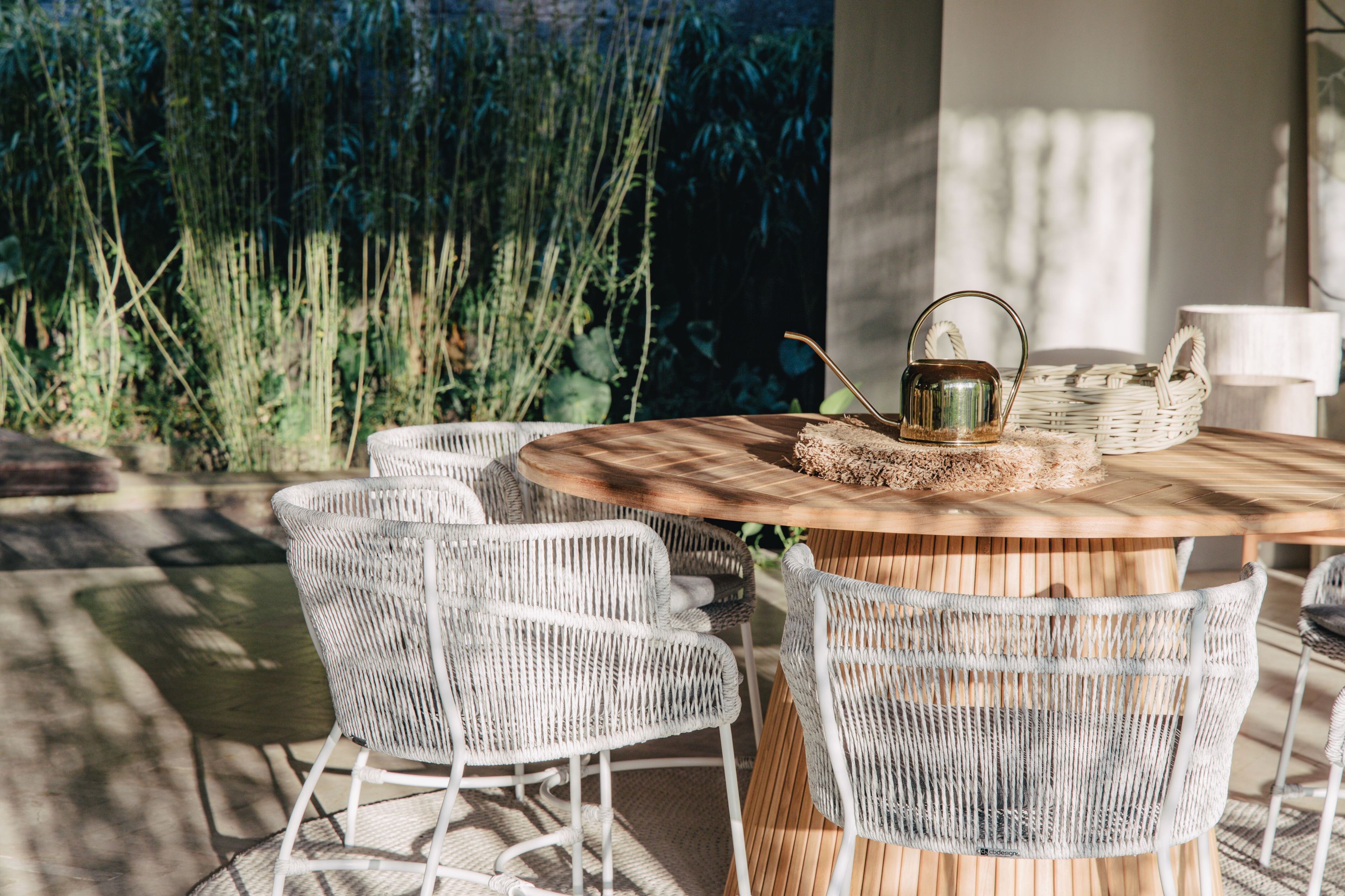 Круглый стол из тикового дерева cbdesign Tino ARCH-00117165 - Вид №4