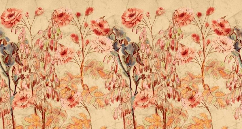 Wall&decò Экологические огнестойкие обои с цветочными мотивами Contemporary wallpaper 2020 Wdmf200 - Вид №1