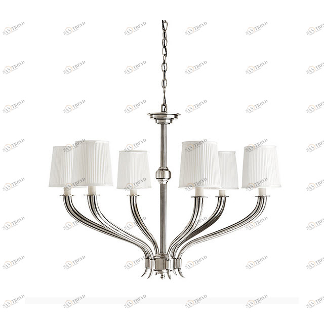 Люстра Mayflower от Eichholtz 6 плафонов хром 108079 EICHHOLTZ ДИЗАЙНЕРСКИЕ, EICHHOLTZ 061500 Хром 