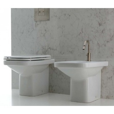 42837 Приставной унитаз напольный Белый  Moss Италия Santreyd - Вид №2