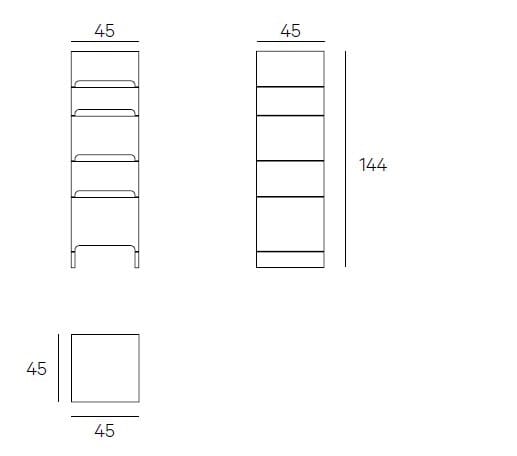 Многослойный комод Henge Noctis ARCH-00143788 - Вид №3