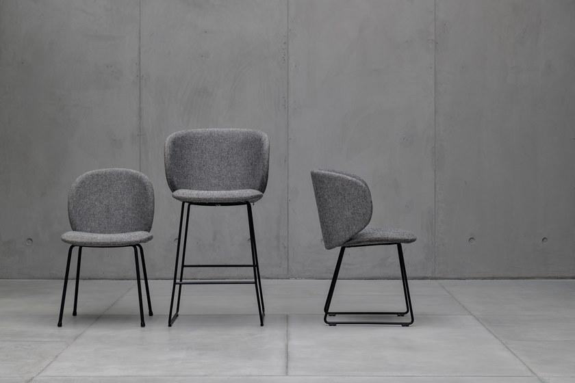 Kristalia Санный стул с обивкой из ткани Dua sun-id-1491008 - Вид №2