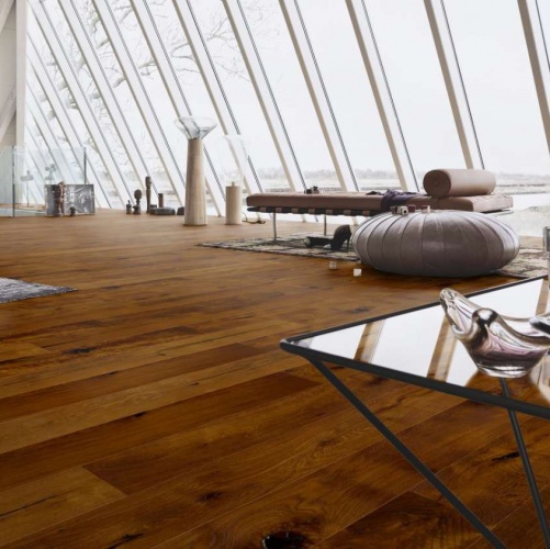 Паркетная доска Meister PD 400 Cottage Дымчатый 8304 Дуб Рустик с брашью (Текстурированная) 2200х180 мм 2300200020 - Вид №6