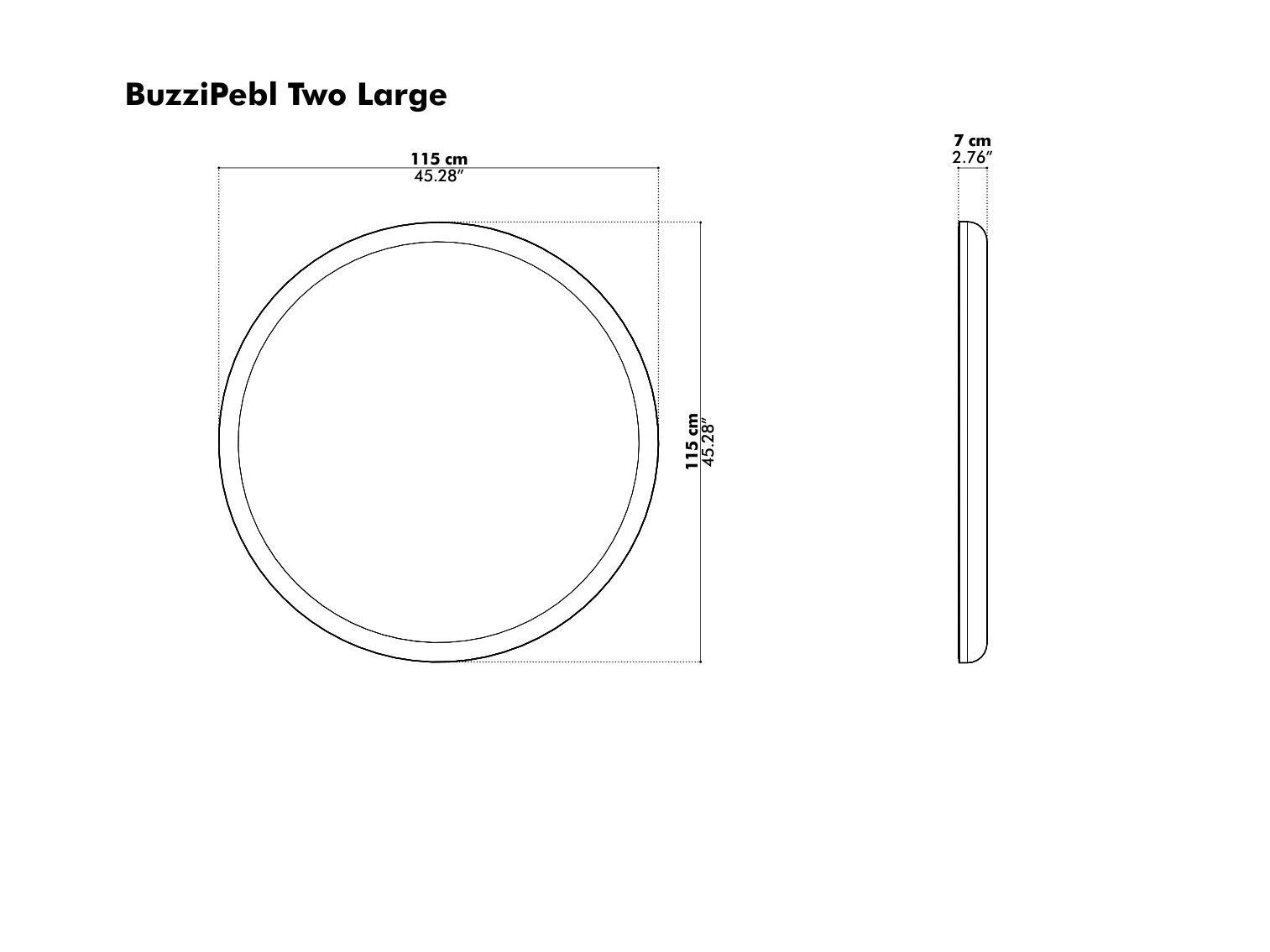 Ткань акустическая панель BuzziSpace BuzziPebl ARCH-00097215 - Вид №13