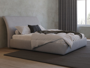 Двуспальная кровать для хранения ткани