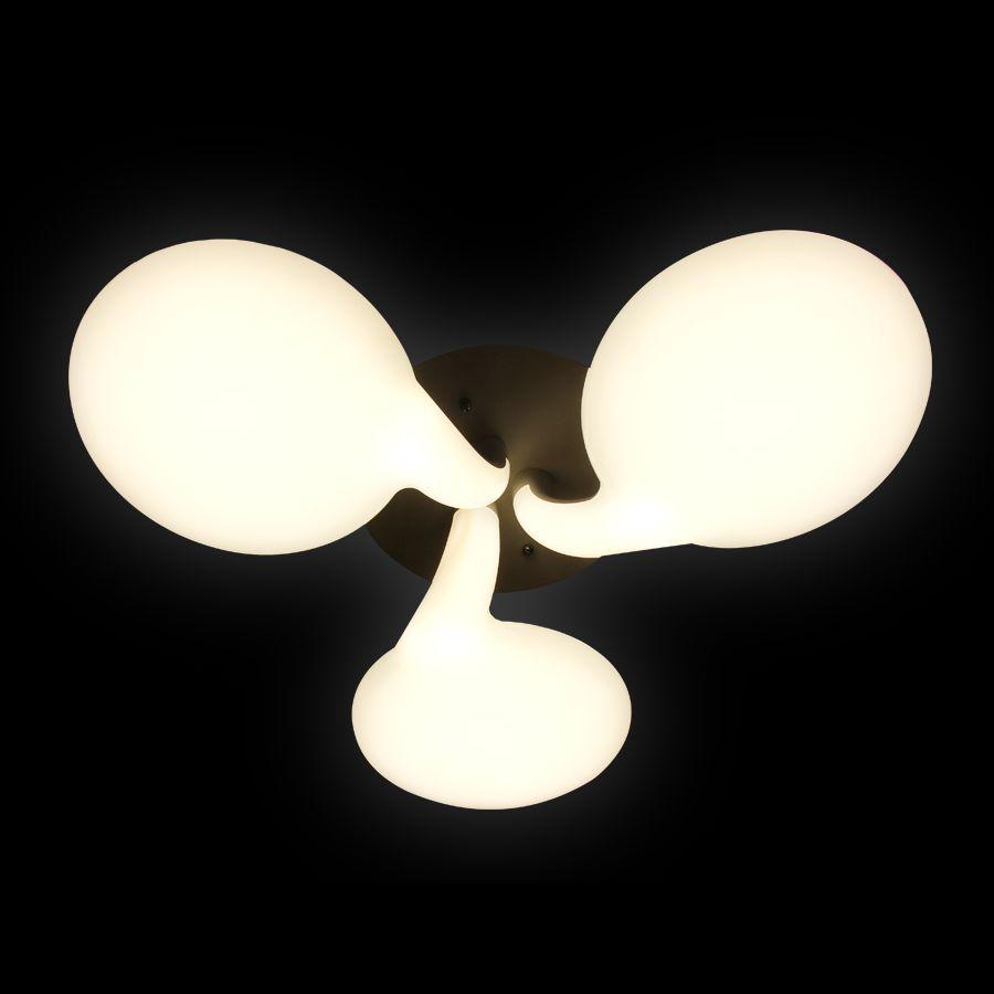 Потолочная светодиодная люстра Ambrella light Orbital Cloud FC22/3 WH 108W D720 AMBRELLA LIGHT ORBITAL CLOUD 220091 Белый  - Вид №2