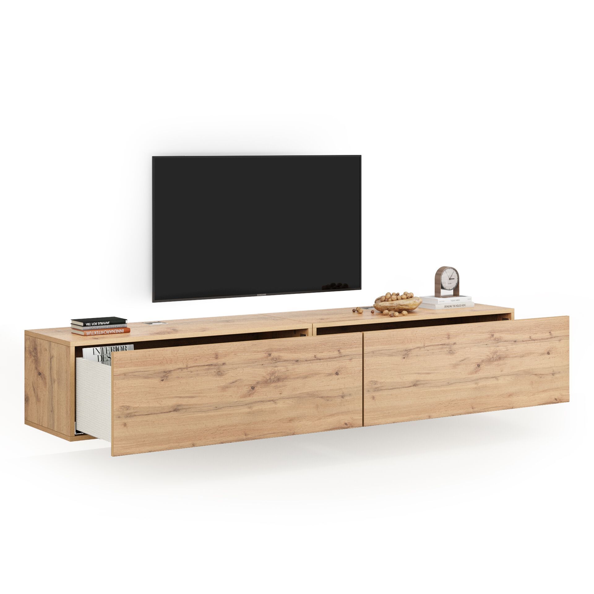 Модульная оборудованная стена установленная стеной в меламинированном Mobili Fiver Easy ARCH-00044646 - Вид №15