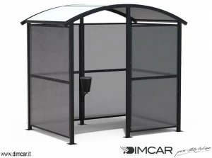 DIMCAR Пепельница с металлическим полом для общественных мест  436