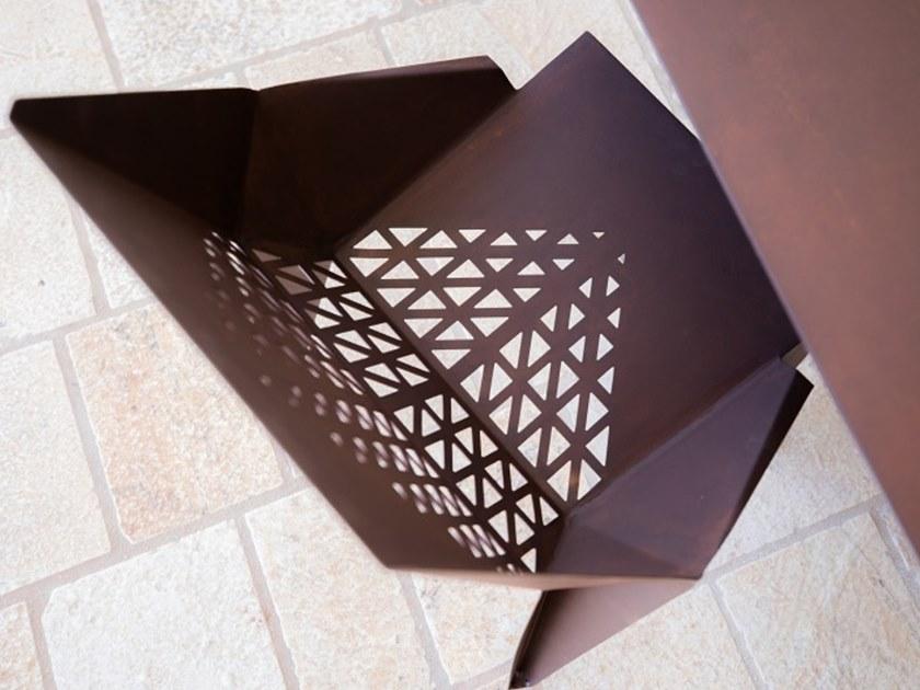 TrackDesign Стул из стали Corten ™ Foglia Sp0409001 - Вид №3