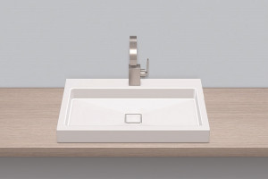 3209000401 Надставная раковина, ab.re700h.2, белая, противомикробное Alape серия RE (X.plicit)