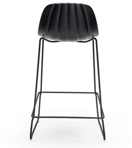 CHAIRS & MORE Стул из полиуретана на салазках с подставкой для ног Babah sun-id-1384910 - Вид №4