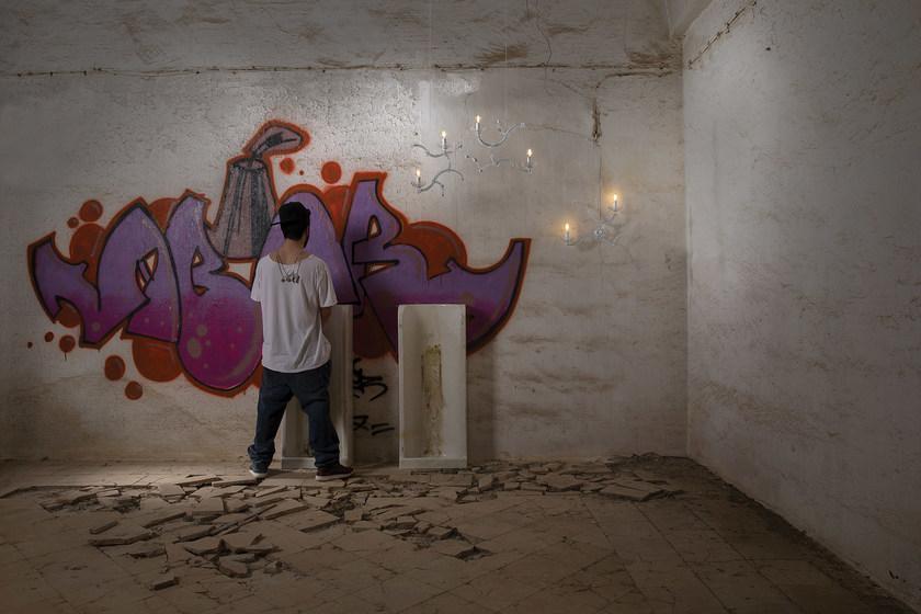 Karman Настенный светильник из железа и стекла Ghebo sun-id-1456397 - Вид №4