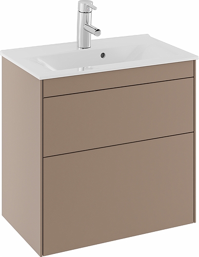 47378 IFO Sense тумба для тонкой раковины с двумя ящиками, компактная, W = 900 мм, W1 = 915 мм, мол. - Вид №5