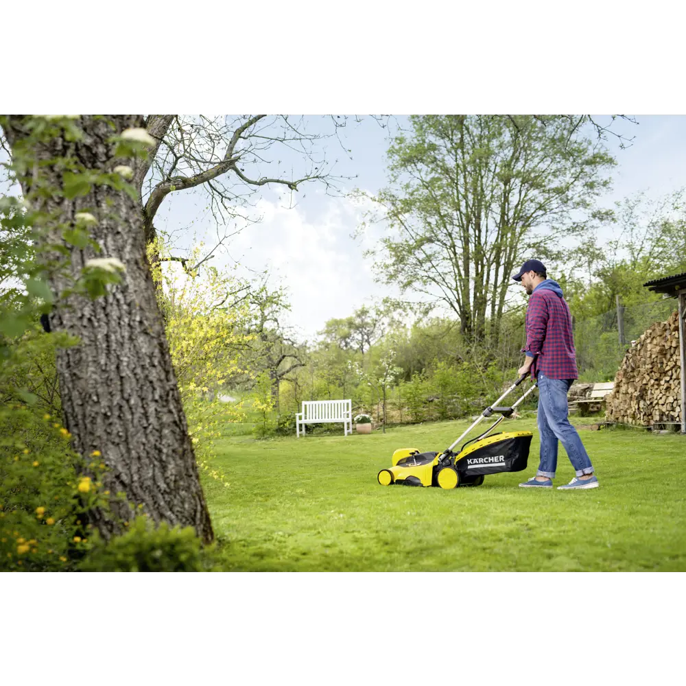 Газонокосилка аккумуляторная самоходная Karcher LMO Battery 36-46 36 В 46 см 1x5 Ач АКБ и ЗУ входит в комплект 85133598 STLM-2058175  - Вид №3