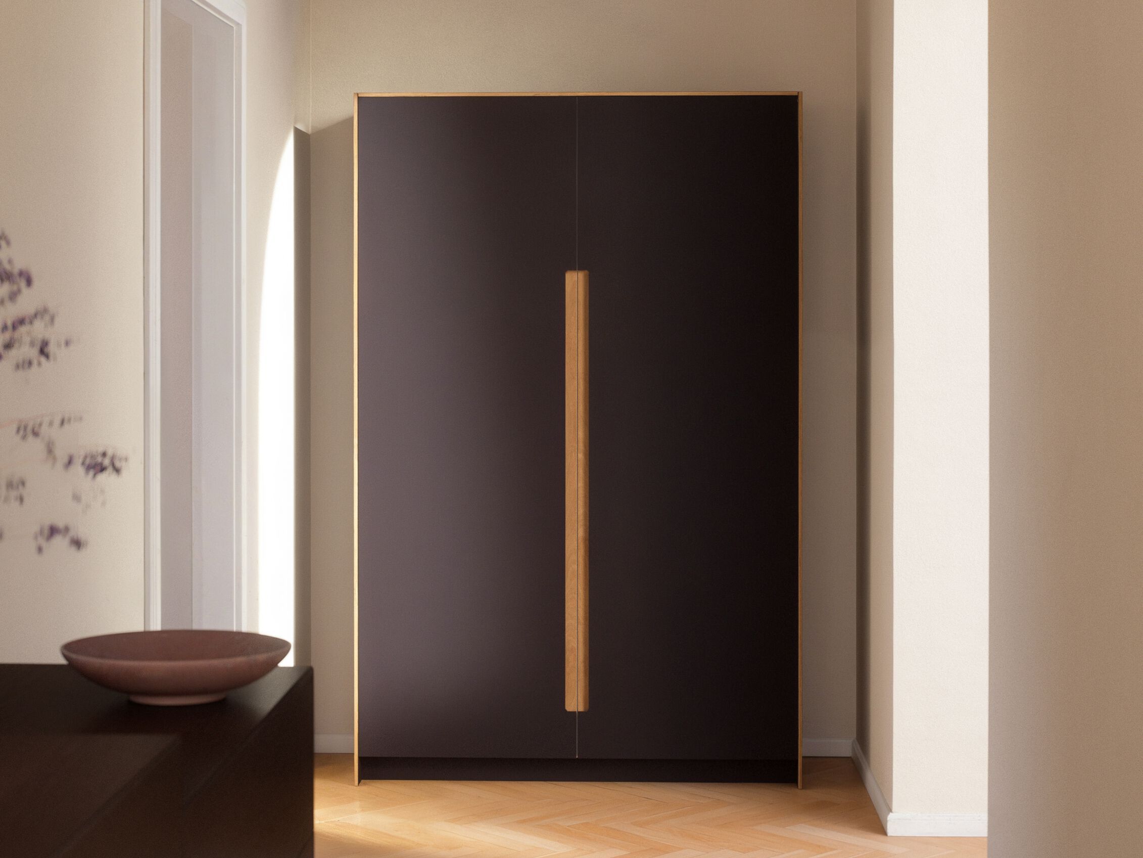 Деревянный секционный настенный шкаф Neuvermoebelt SMART LINE FURNITURE ARCH-00037115 - Вид №1