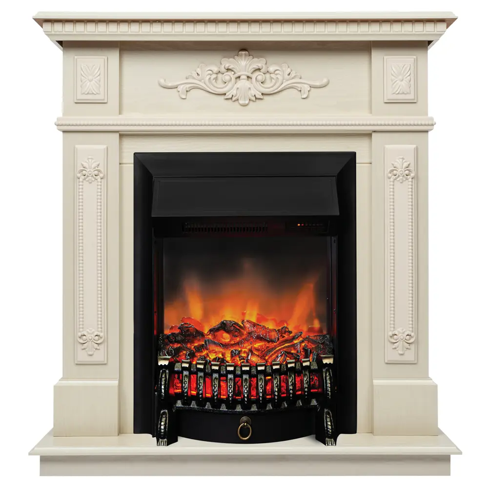 REALFLAME Декоративный каминокомплект Lilian с кованой решеткой 84601219 STLM-0052655