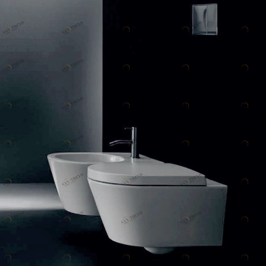 9311 Подвесной унитаз настенный Белый MILLDUE  Италия 