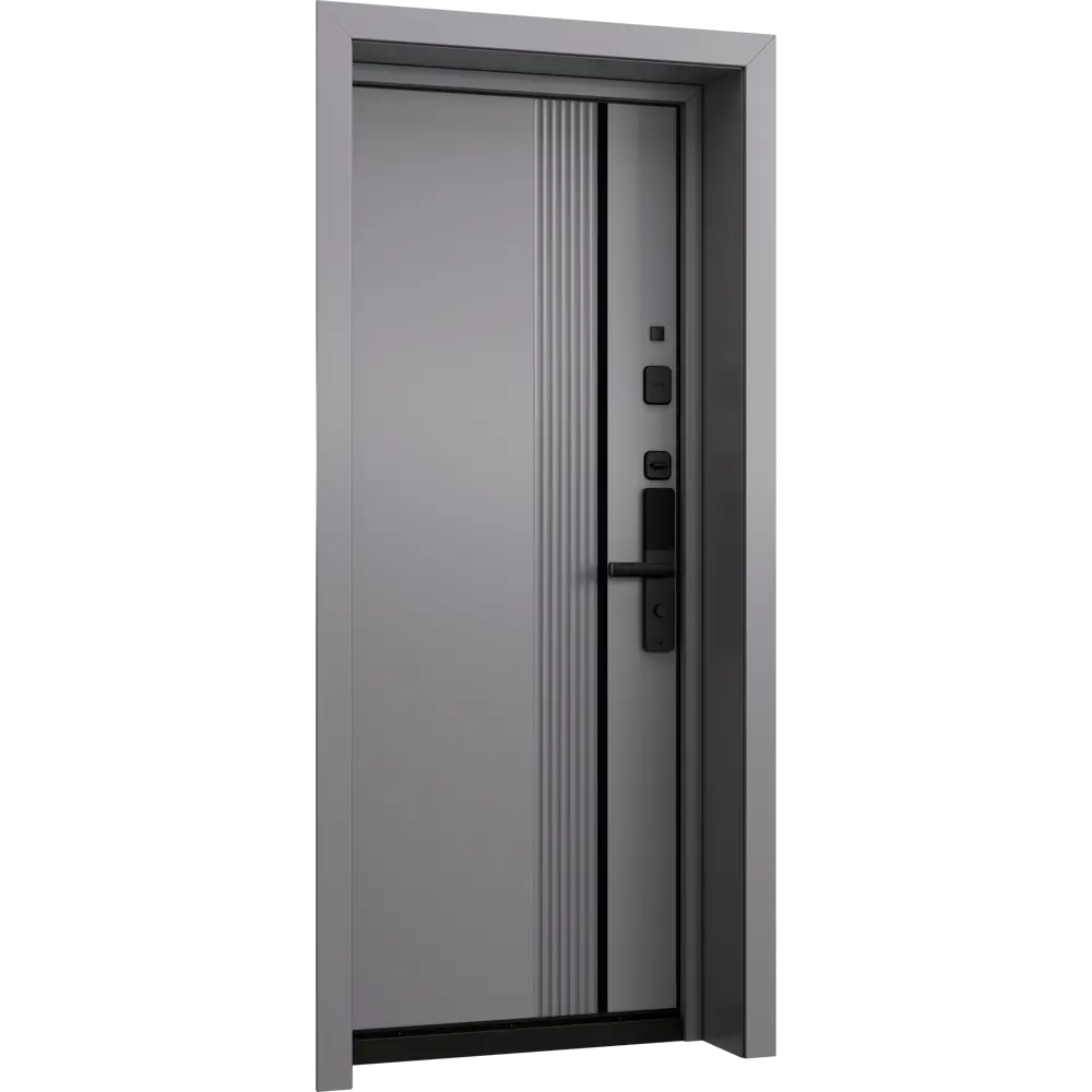 Входная дверь металлическая Протон Лайн 86x205 см правая гриджио TOREX STLM-2057561 - Вид №3