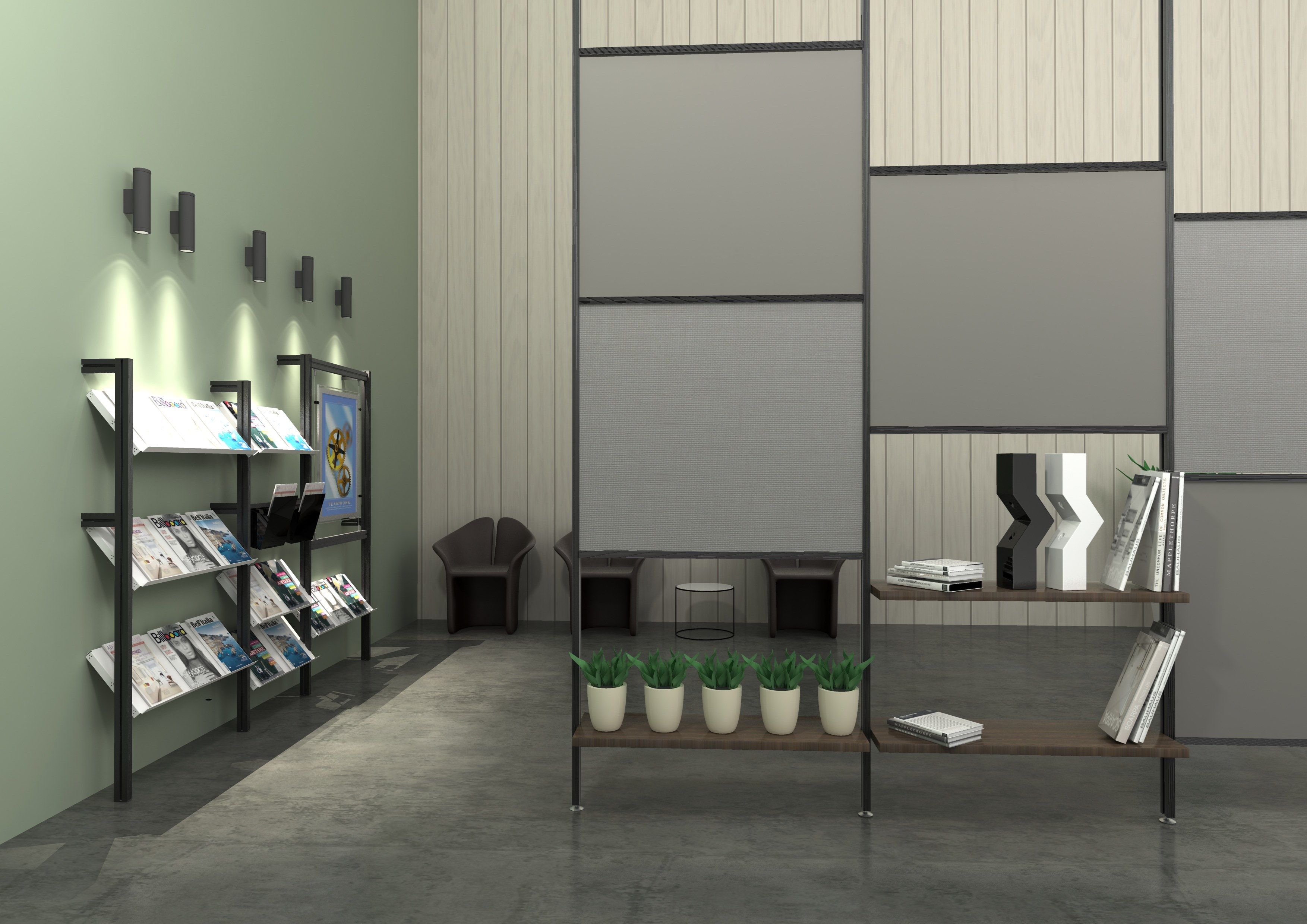 Алюминиевая модульная офисная перегородка STUDIO T InUno ARCH-00109595 - Вид №1